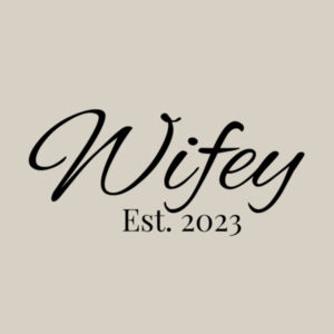 Wifey Est 2023 Bucket Hat Design