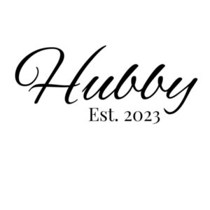 Hubby Est 2023 Hoodie Design