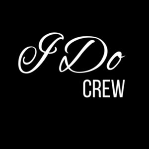 I Do Crew Women's Hoodie (white logo) Design