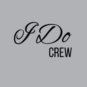I Do Crew Crop Hoodie Design