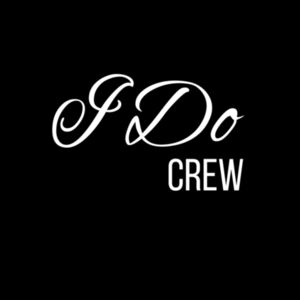I Do Crew Women's Sweatshirt (white logo) Design