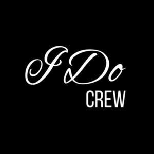 I Do Crew Bucket Hat (white logo) Design