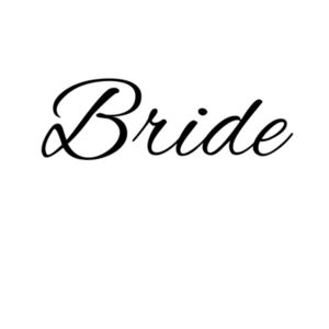 Bride Tee  Design