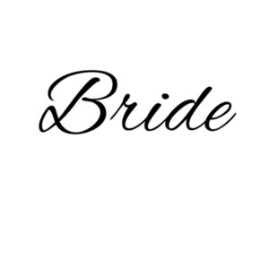 Bride Crop Tee Design