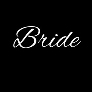 Bride Sweatshirt (white logo) Design
