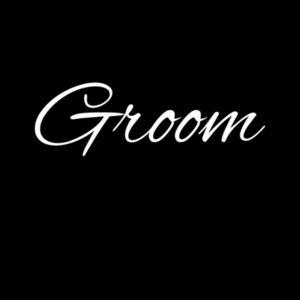 Groom Tee (white logo) Design