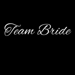 Team Bride Unisex Sweatshirt (white logo) Design