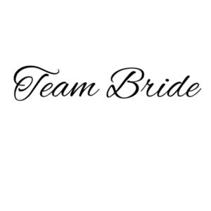 Team Bride Unisex Hoodie Design