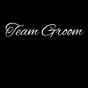 Team Groom Unisex Tee (white logo) Design