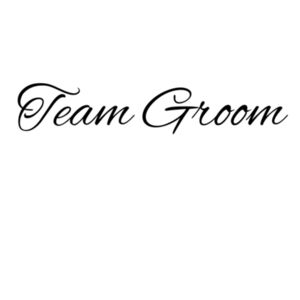 Team Groom Unisex Sweatshirt Design