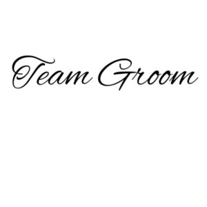 Team Groom Unisex Hoodie Design