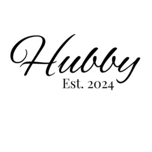 Hubby Est 2024 Hoodie Design