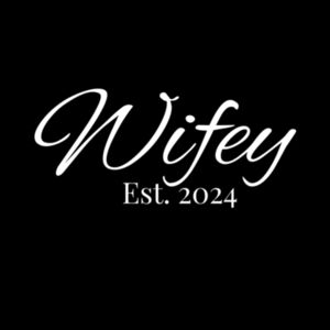 Wifey Est 2024 Hoodie  Design
