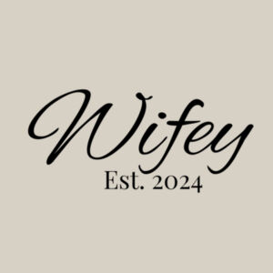 Wifey Est 2024 Bucket Hat Design